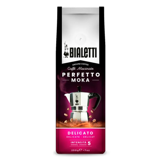 Кофе молотый Bialetti Perfetto Moka Delicato, 250гр