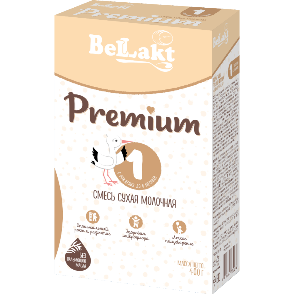 Смесь молочная сухая «Беллакт» Premium 1, с 0 до 6 месяцев, 400 г #0