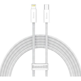 Кабель «Baseus» Dynamic, Fast Charging Data Type-C to iP 20W, White, CALD000102, 2 м