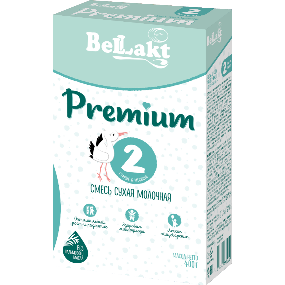 Смесь молочная сухая «Беллакт» Premium 2, с 6 месяцев, 400 г #0