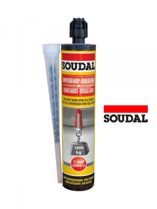 Химический анкер "Soudal" Soudafix P300-SF серый 280 мл