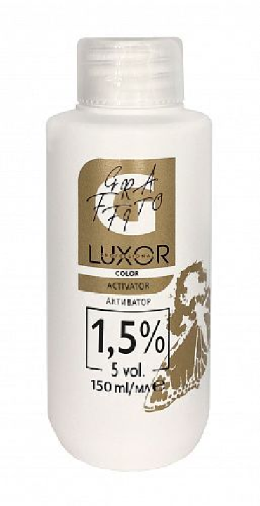 Окислитель для волос 1,5% LUXOR PROFESSIONAL COLOR GOLD, 150 мл