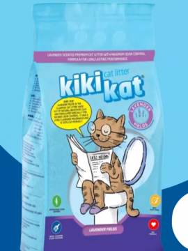 Наполнитель для кошачьих туалетов KiKiKat Лавандовые поля 20л