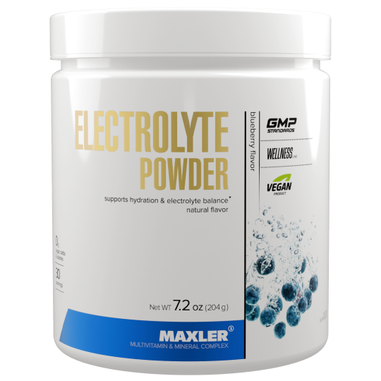 Электролиты Maxler Electrolyte Powder 204 g can - Blueberry