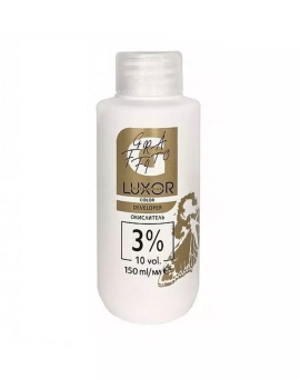 Окислитель для волос 3% LUXOR PROFESSIONAL COLOR GOLD, 150 мл