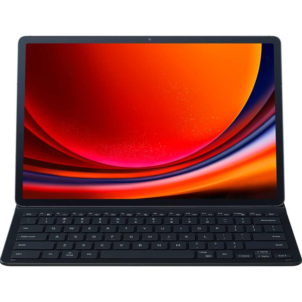 Чехол для планшета «Samsung» Book Cover Keyboard Slim Tab S9+, EF-DX810BBRGRU, черный