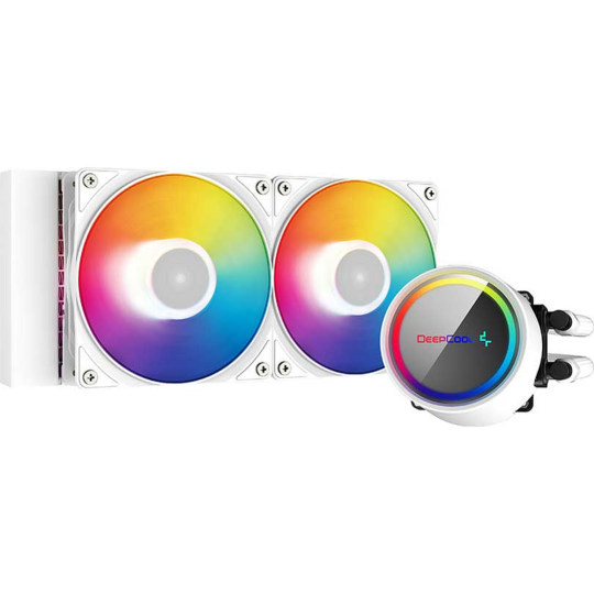 Кулер для процессора «Deepcool» GAMMAXX L240 A-RGB WH, DP-H12CF-GL240-ARGB-WH