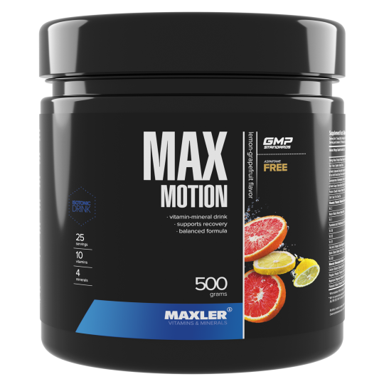 Изотоник Maxler Max Motion 500 g (can) - Lemon-Grapefruit