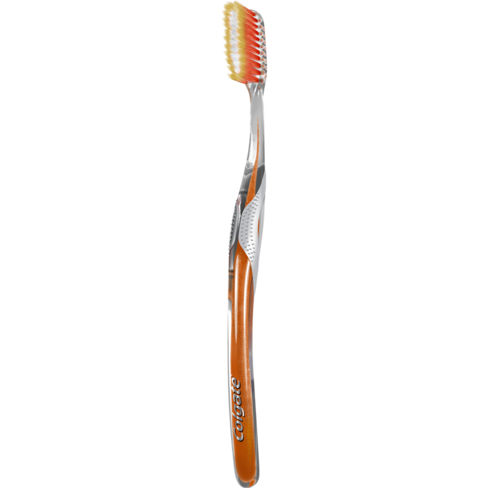 Зубная щетка «Colgate» шелковые нити, оранжевый, мягкая