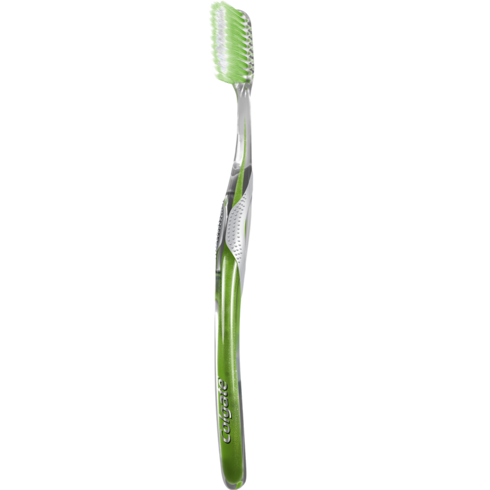 Зубная щетка «Colgate» шелковые нити, зеленый, мягкая