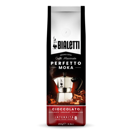 Кофе молотый Bialetti Perfetto Moka Cioccolato, 250гр