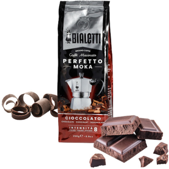 Кофе молотый Bialetti Perfetto Moka Cioccolato, 250гр