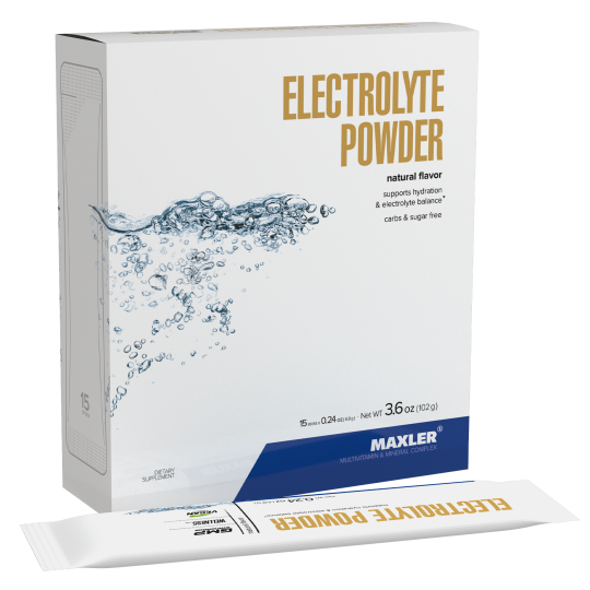 Электролиты Maxler Electrolyte Powder 15x6,8 g box - Natural