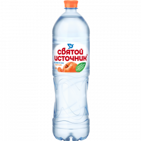 На­пи­ток нега­зи­ро­ван­ный «Свя­той Ис­точ­ни­к» со вкусом пер­си­ка, 1.5 л