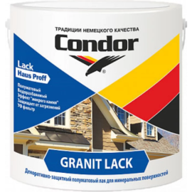 Лак «Condor » ВД-АК, Granit Lack, 2.3 кг