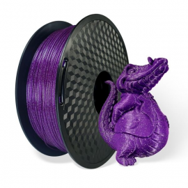 Пластик для 3D принтера (TOYAR) PLA 1.75мм/1кг Сверкающий фиолетовый
