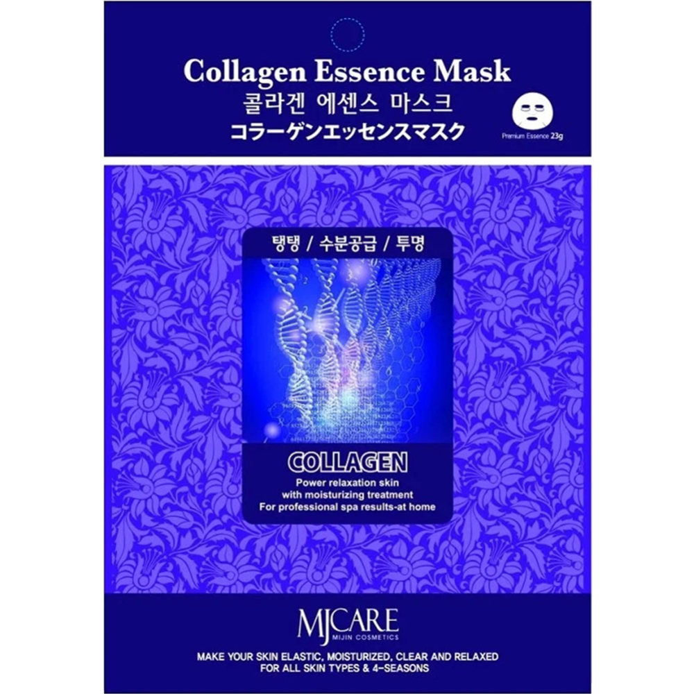 Маска для лица «Mijin» Collagen Essence Mask, 23 г