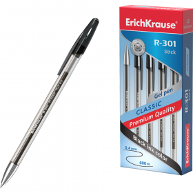 Ручка ге­ле­вая «Erich Krause» Gel Stick, 53347, черный