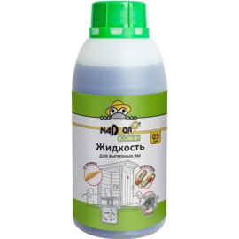 Жидкий концентрат «Nadzor» для выгребной ямы и дачных туалетов, BIOWC2, 0.5 л