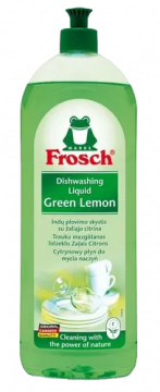 Фрош Средство для мытья посуды зеленый лимон 1л