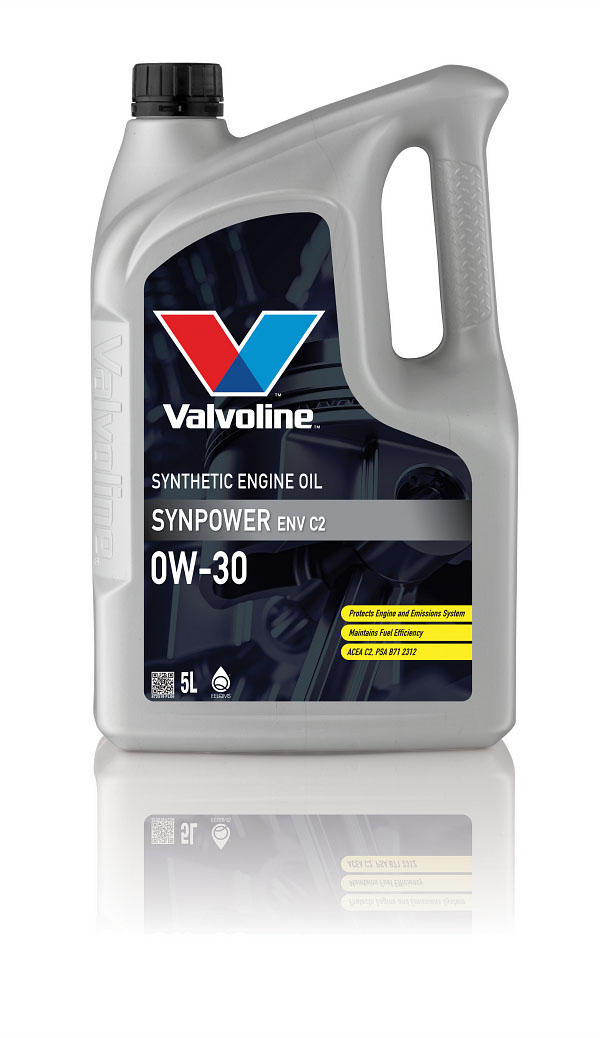 Моторное масло Valvoline SynPower ENV C2 0W-30 5л (или комплект 1л х 5шт)