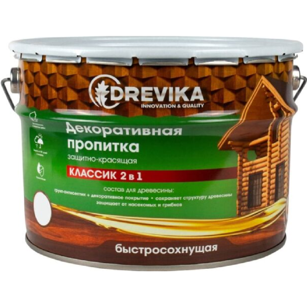 Пропитка «Drevika» 3 476, дуб, 9 л