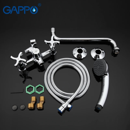 Смеситель для ванны Gappo G2243 Хром