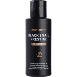 Маска для волос «Ayoume» Black Snail, с муцином улитки, 100 мл