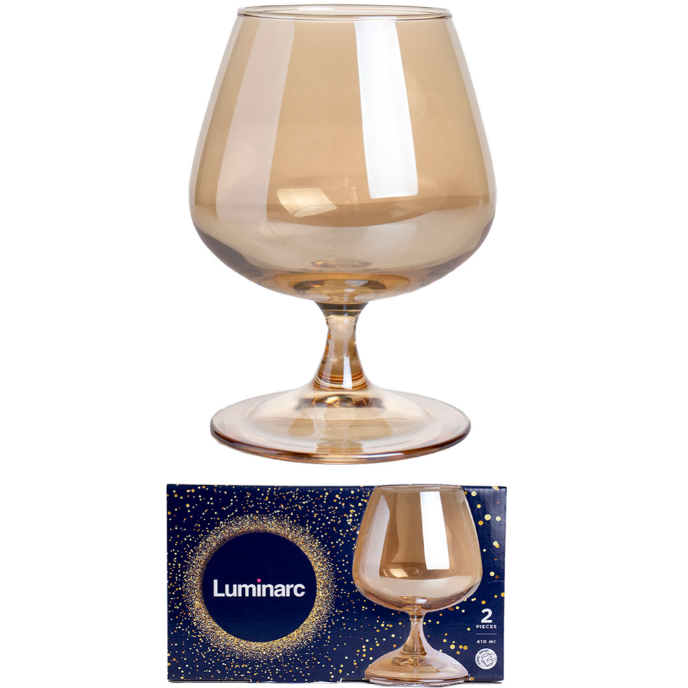Набор бокалов «Luminarc» Золотой Мед, 10P9308, 2х410 мл