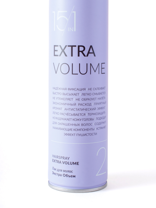 Лак для волос 15 в 1 Экстра объем (Hairspray Extra Volume Strong) серии «DEW PROFESSIONAL»