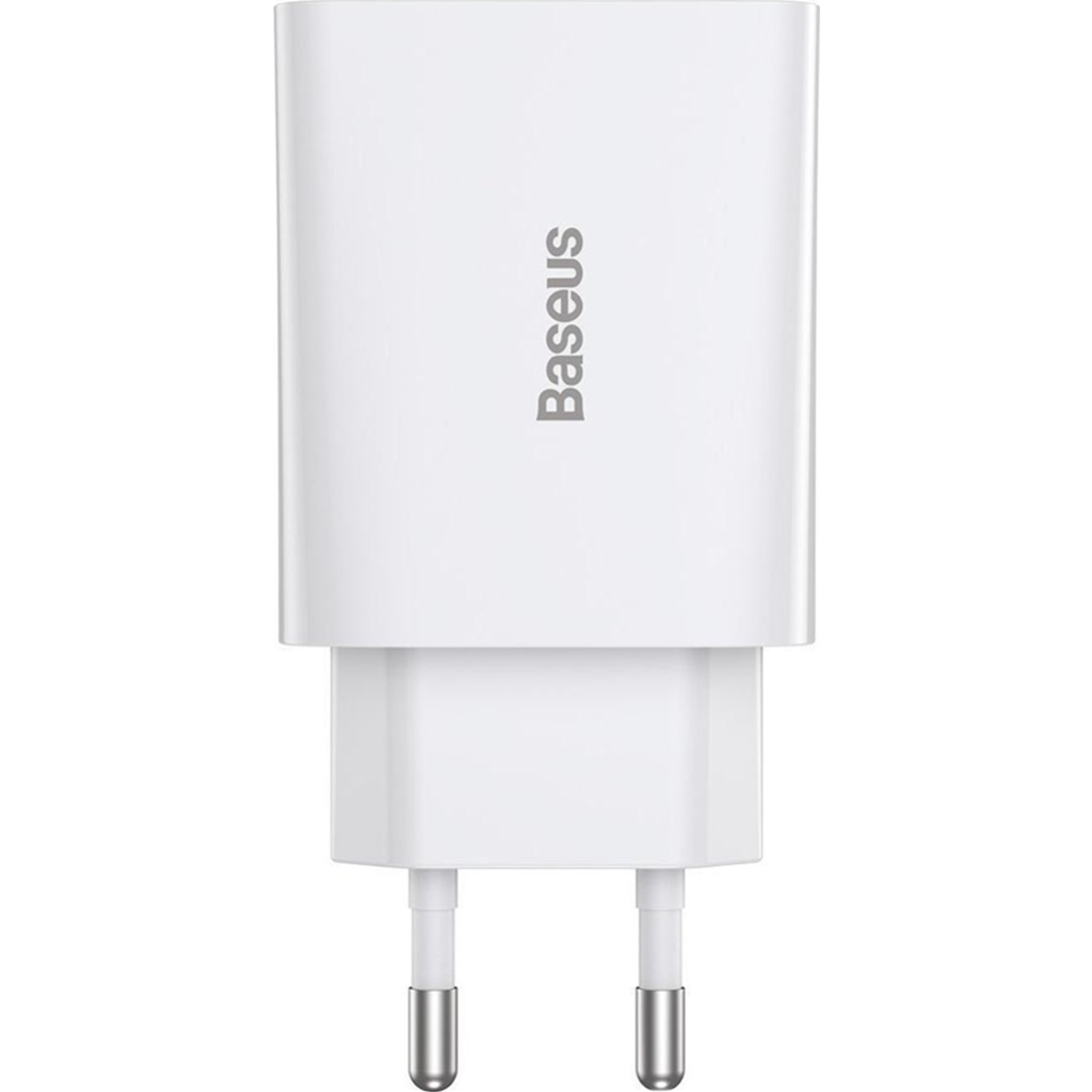 Сетевое зарядное устройство «Baseus» Speed Mini Quick Charger 1C 20W EU White, CCFS-SN02