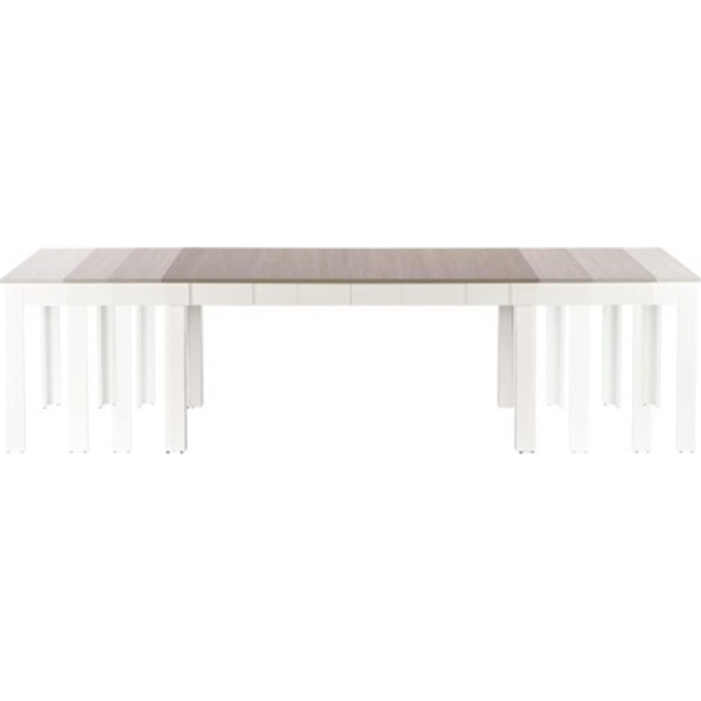Обеденный стол «Halmar» Seweryn 160/300, раскладной, дуб сонома/белый