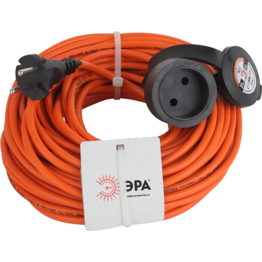 Удлинитель «ЭРА» UPx-1-2x0.75-20m-IP44, Б0043037