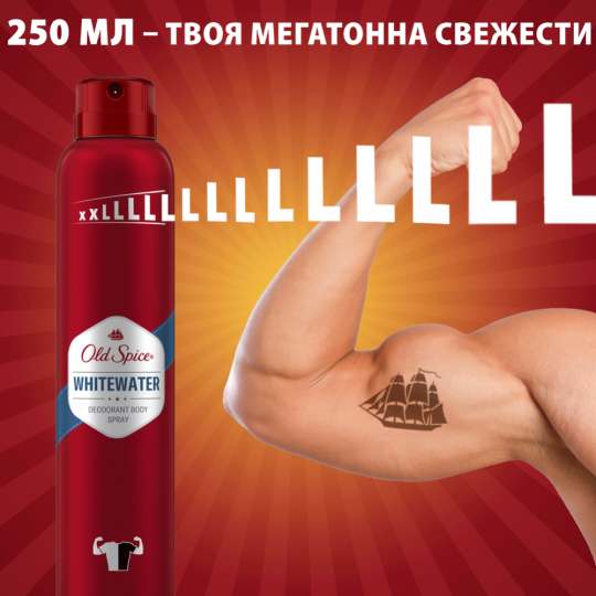 Дезодорант «Old Spice» Whitewater, 250 мл