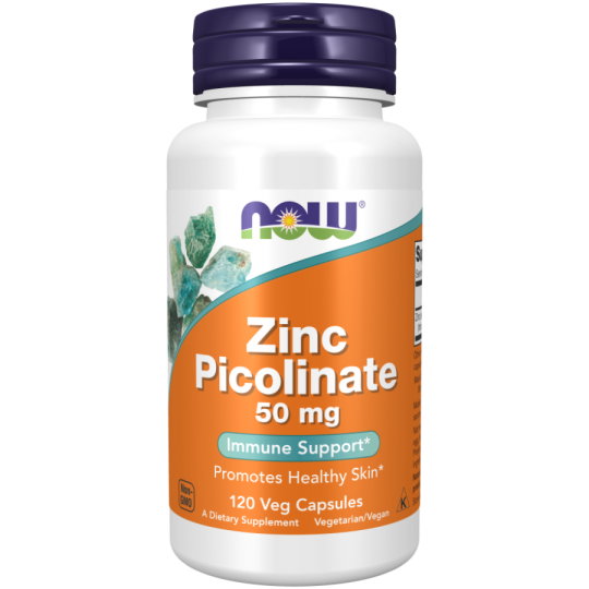 Цинк Пиколинат Now Foods Zinc Picolinate 50 мг, 120 капс.