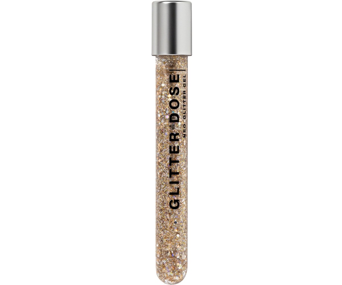 Картинка товара Глиттер Influence Beauty Glitter Dose на гелевой основе тон 03 золотой 6.5мл