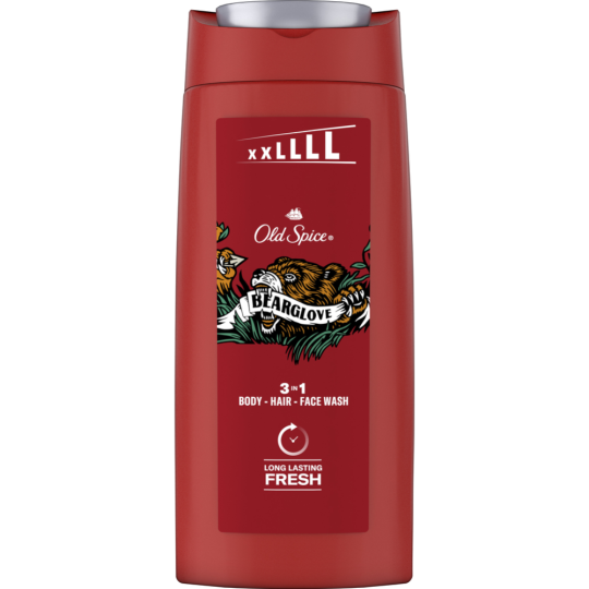 Гель для душа и шампунь «Old Spice» 2в1 Bearglove, 675 мл