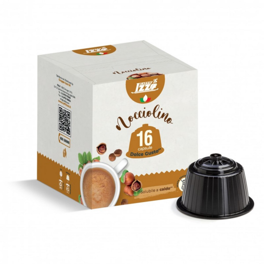 Кофе в капсулах Caffe Izzo Nocciolino 16шт, система Dolce Gusto