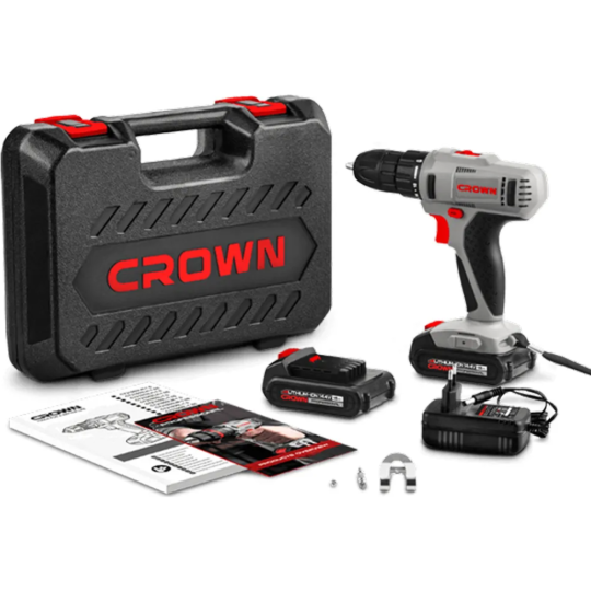 Шуроповерт аккумуляторный «Crown» CT21055L-1.5 BMC