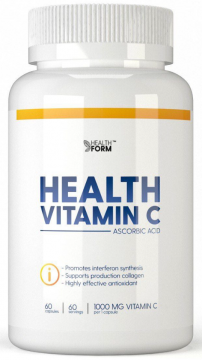 Витамин С Health Form Vitamin C 1000 mg 60 капсул