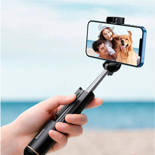 Монопод «Baseus» Ultra Mini Bluetooth Folding Selfie Stick Black, SUDYZP-G01