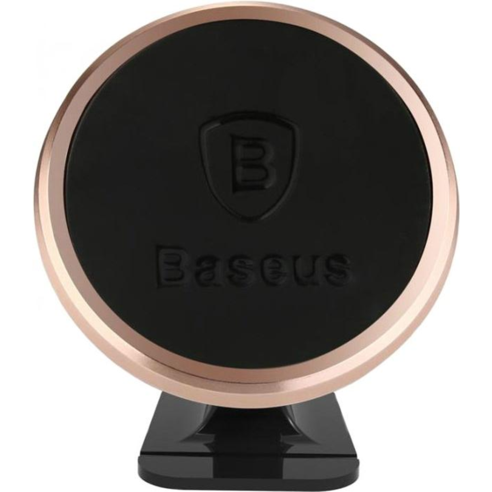 Автомобильный держатель «Baseus» 360-degree Rotation Magnetic Mount Holder, Paste type Rose Gold, SUGENT-NT0R