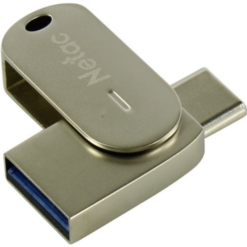 USB-накопитель «Netac» U785С, USB 3.0+TypeC, 64GB, NT03U785C-064G-30PN