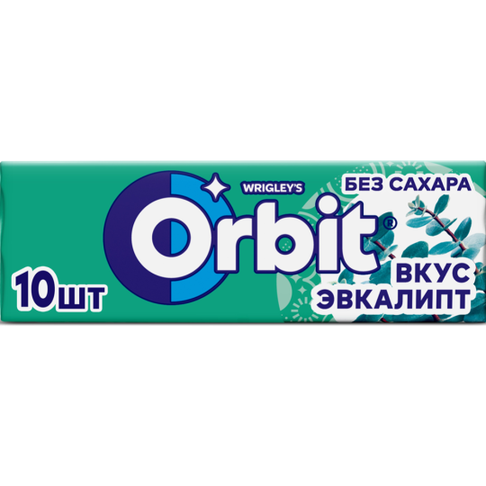 Жевательная резинка «Orbit» эвкалипт, 13.6 г