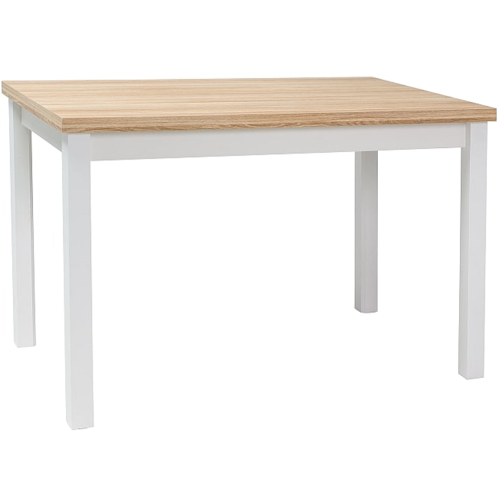 Обеденный стол «Signal» Adam 100, дуб/белый