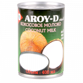 Ко­ко­со­вое молоко «Aroy-d» 60%, 400 мл