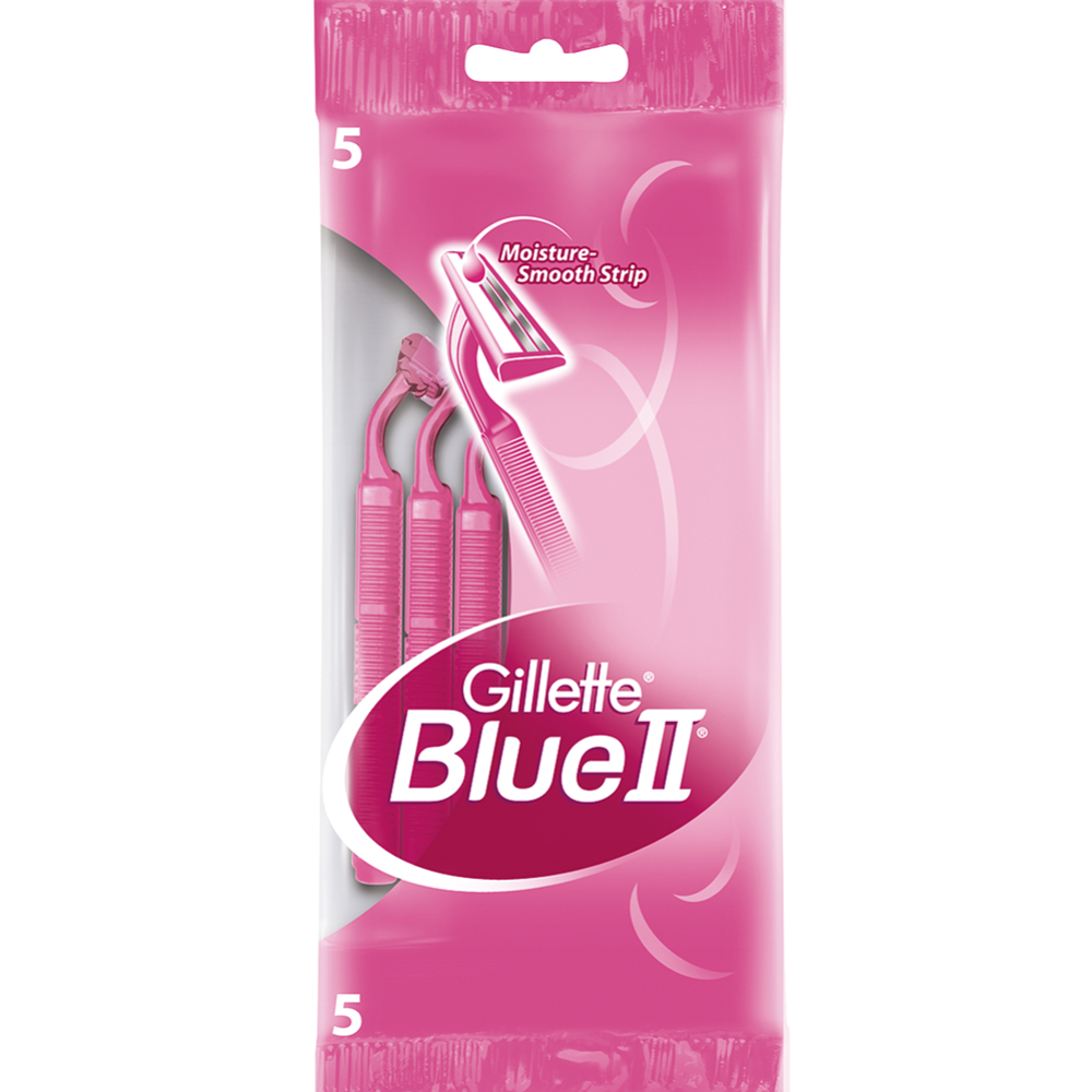 Бритва одноразовая «Gillette Venus» Blue 2, женская, 5 шт