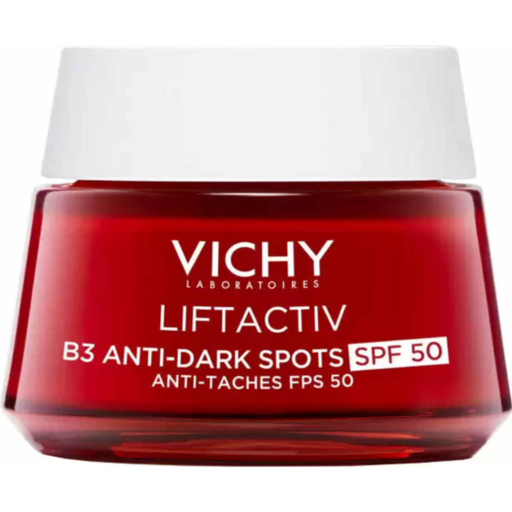 Крем для лица «Vichy» Liftactiv, дневной, с витамином В3, против пигментации, SPF 50, 50 мл