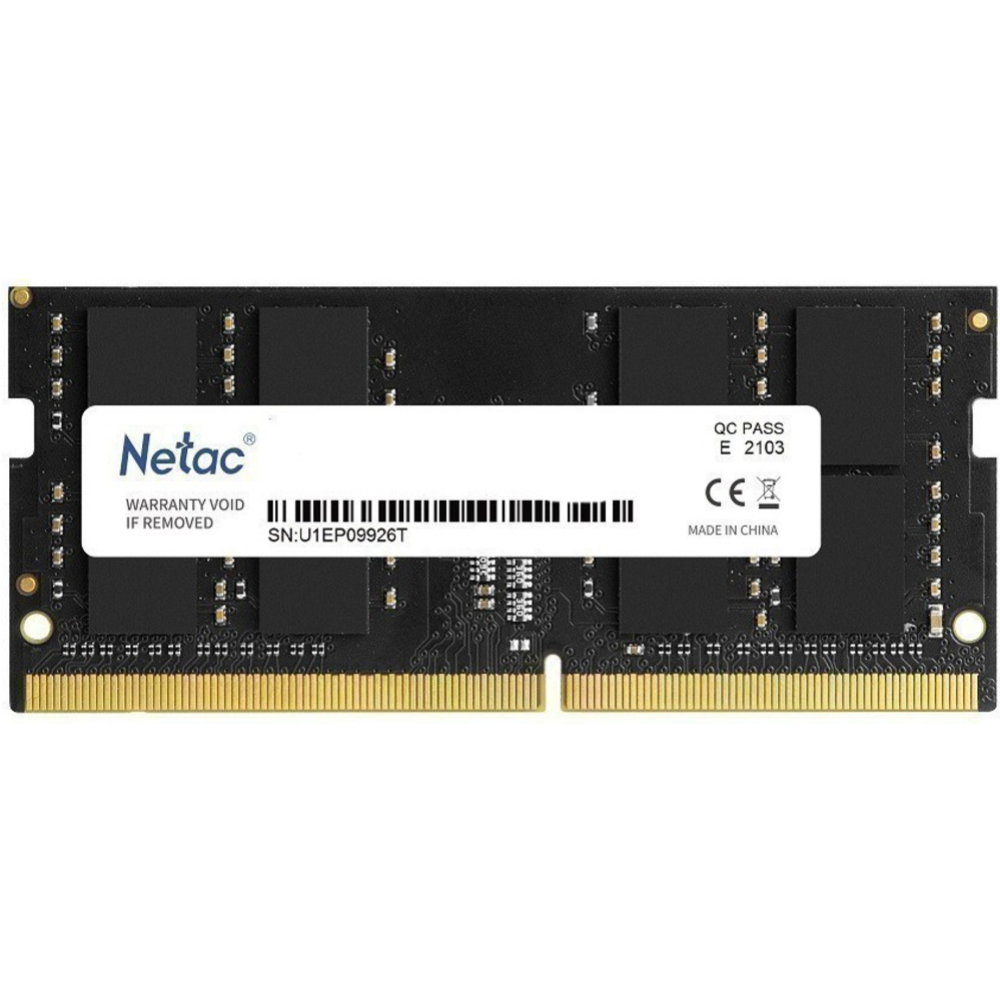 Оперативная память «Netac» Basic SO DDR4-3200 16GB, NTBSD4N32SP-16