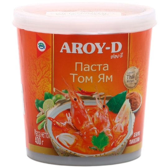 Паста «Aroy-d» Tom Yum кисло-сладкая, 400 г